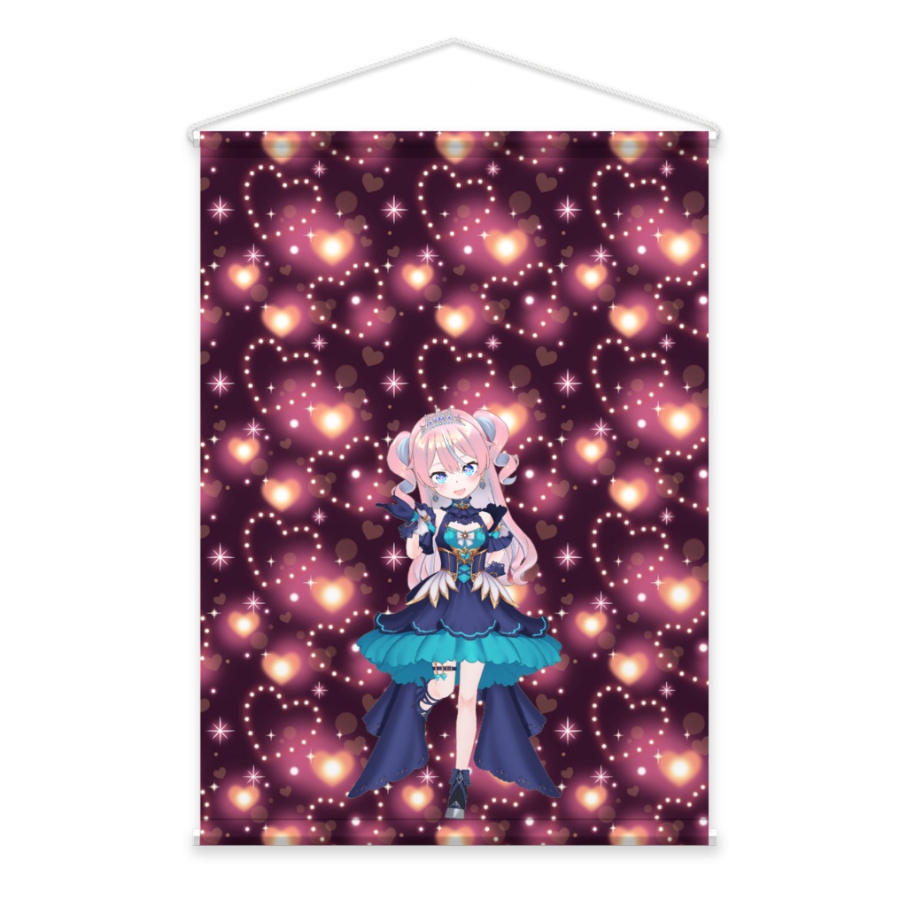 【五萌ねむ】01月記念日-タペストリー-G0820