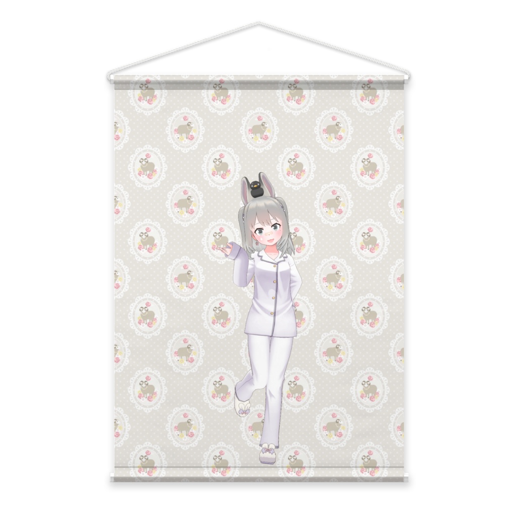 【兎ﾆ角逃避。】01月記念日-タペストリー-G1030