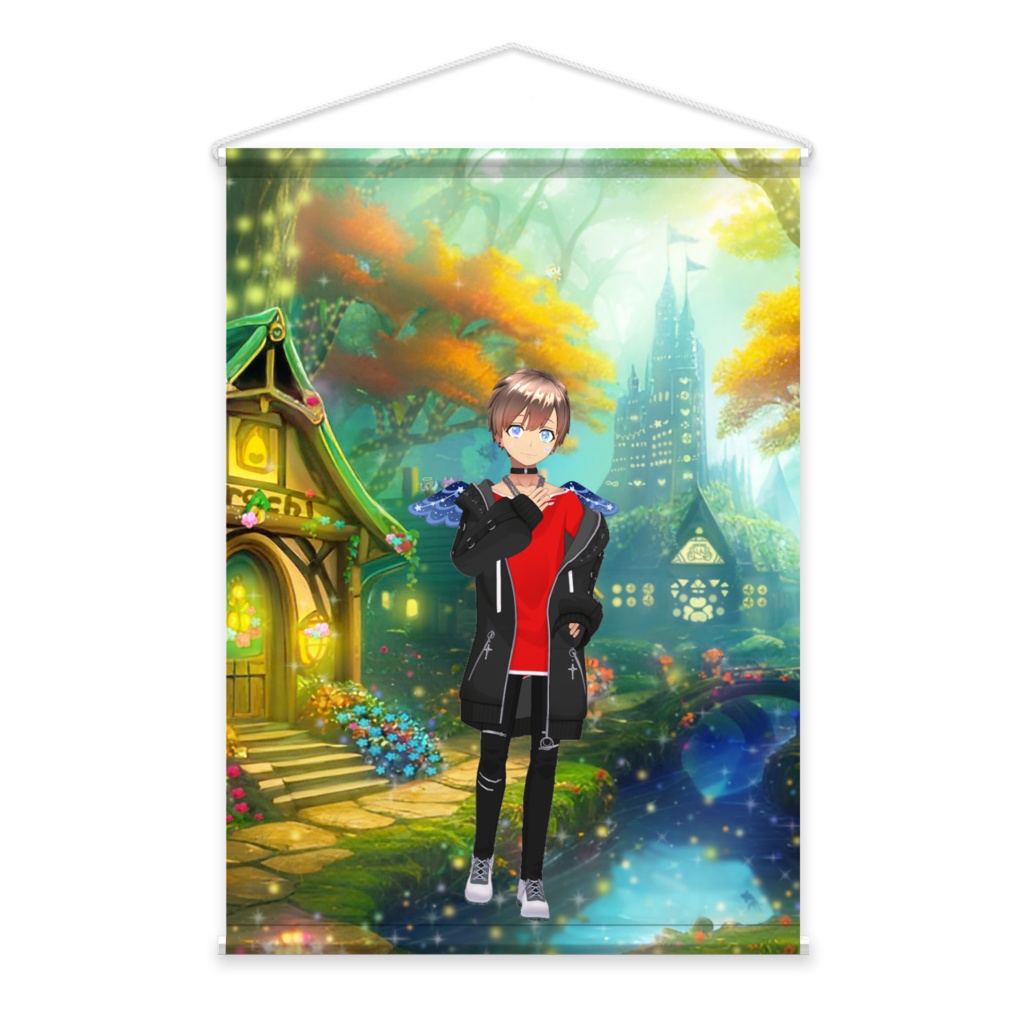 【八六　はち】01月記念日-タペストリー-G0253