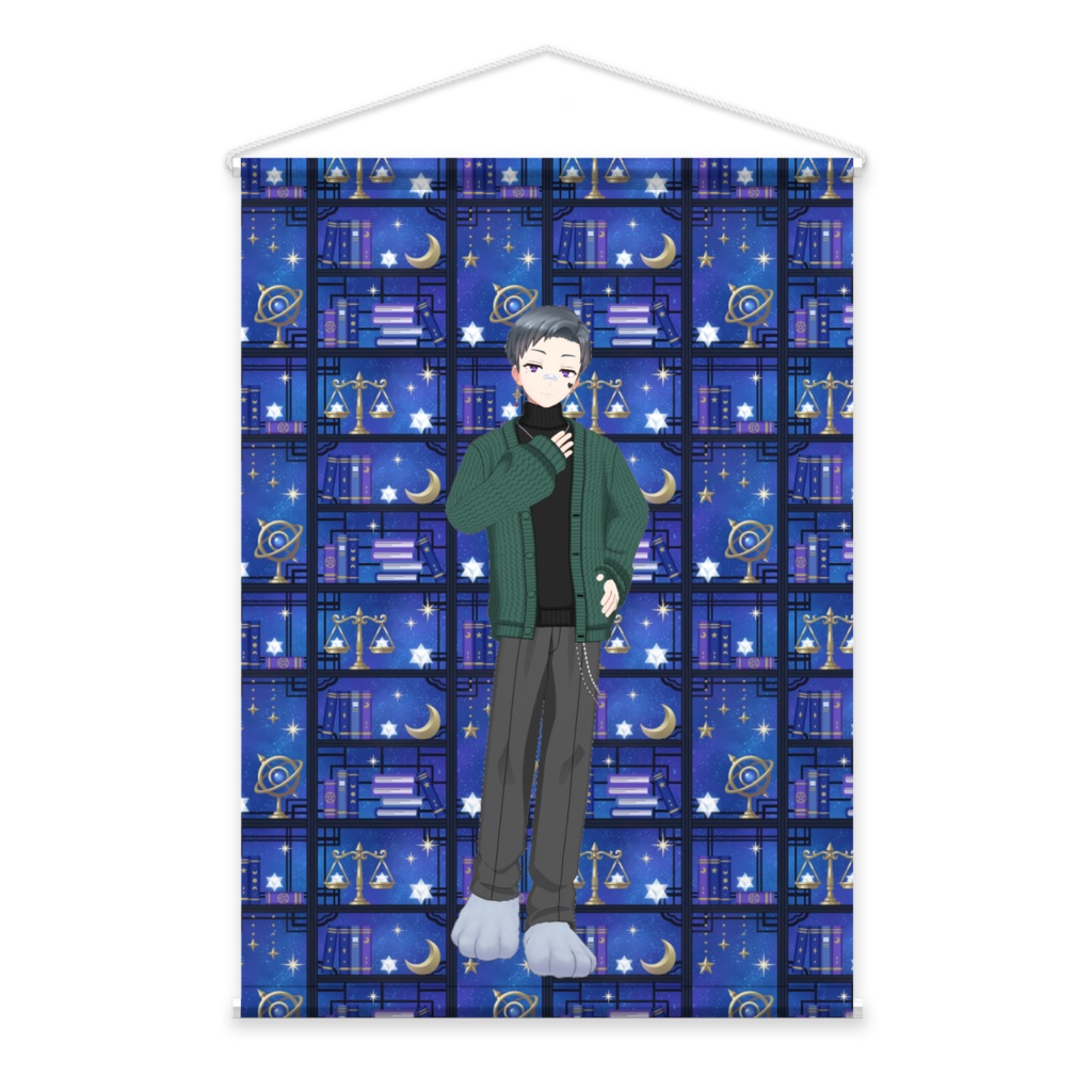 【冬春ばぶ】01月記念日-タペストリー-G1057