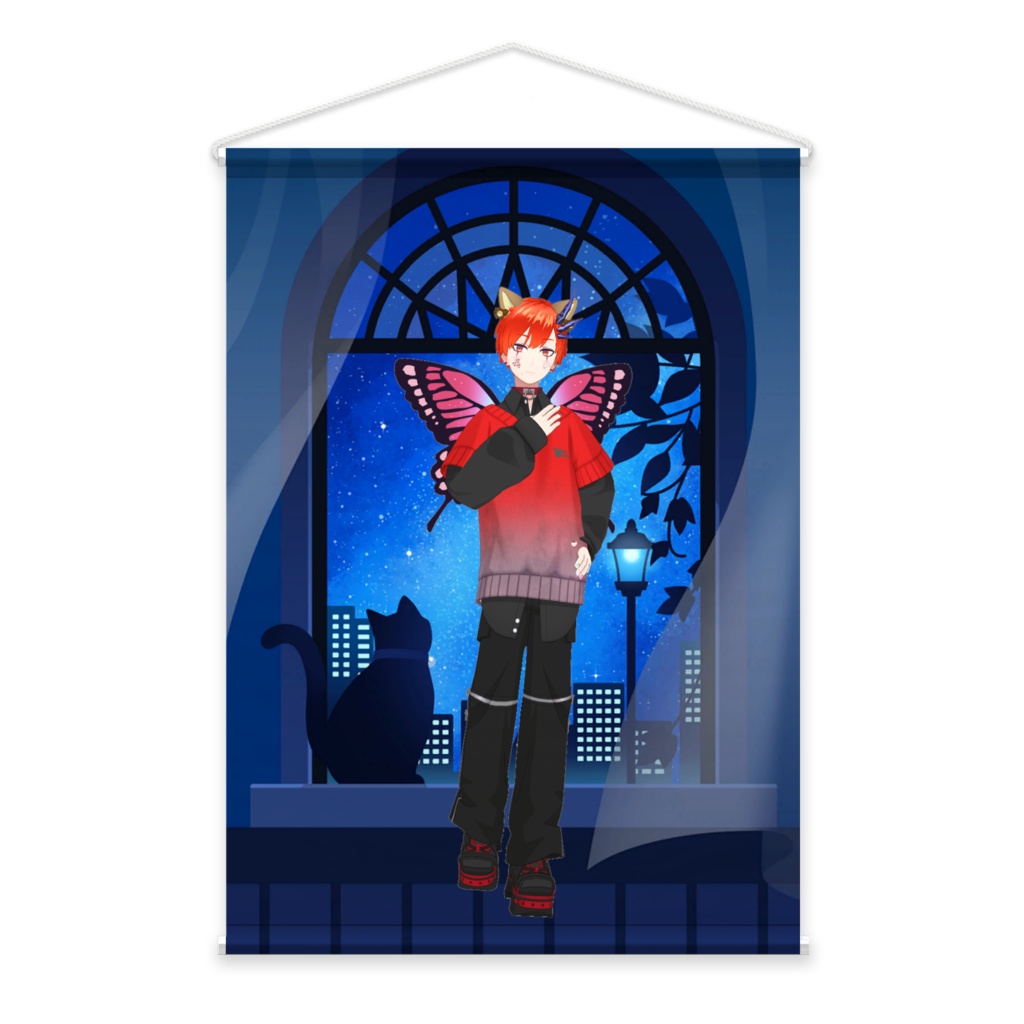 【卓斗アネゴ】01月記念日-タペストリー-G0662