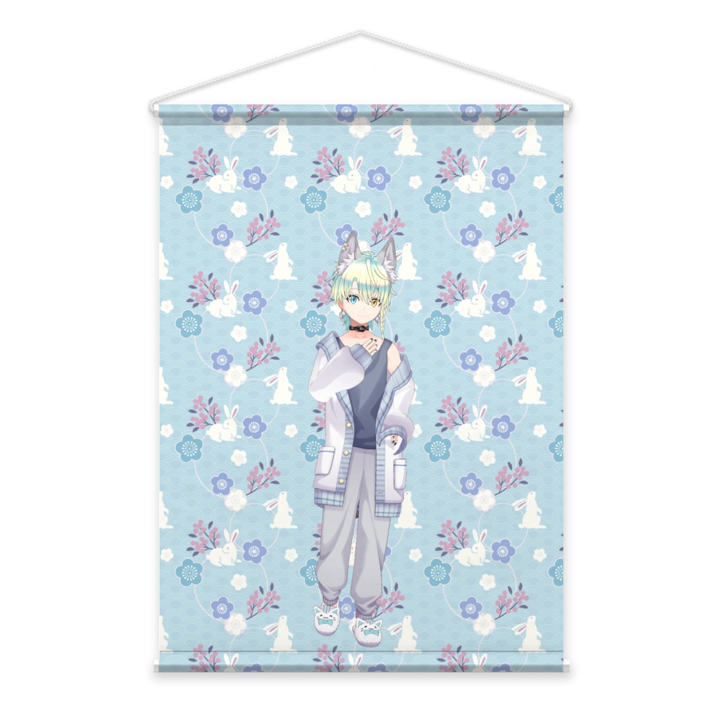 【參之宮時雨（マサ）】01月記念日-タペストリー-G0989