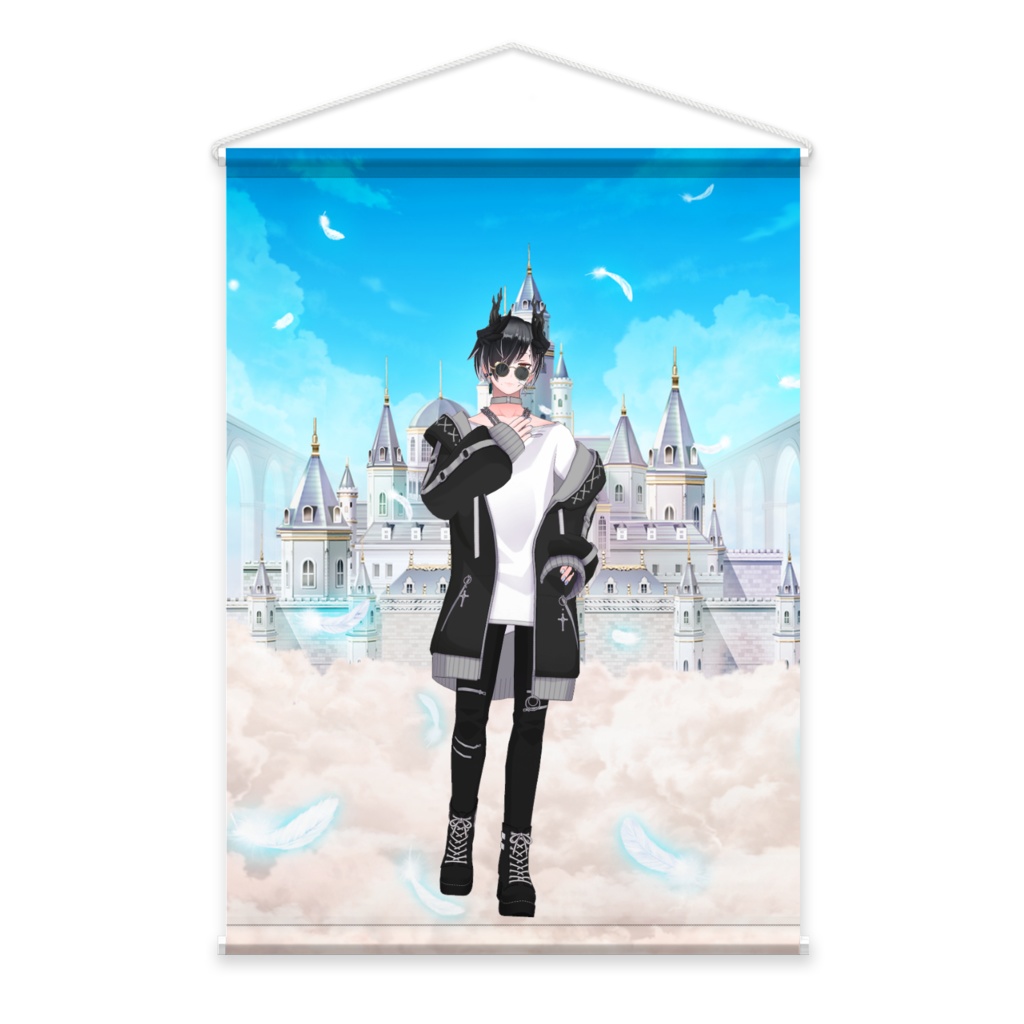 【各務シン】01月記念日-タペストリー-G0107