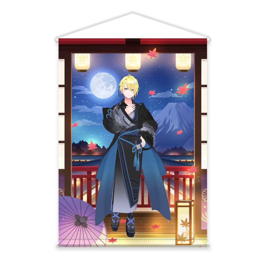 【夜月弥 梅酒】01月記念日-タペストリー-G0475