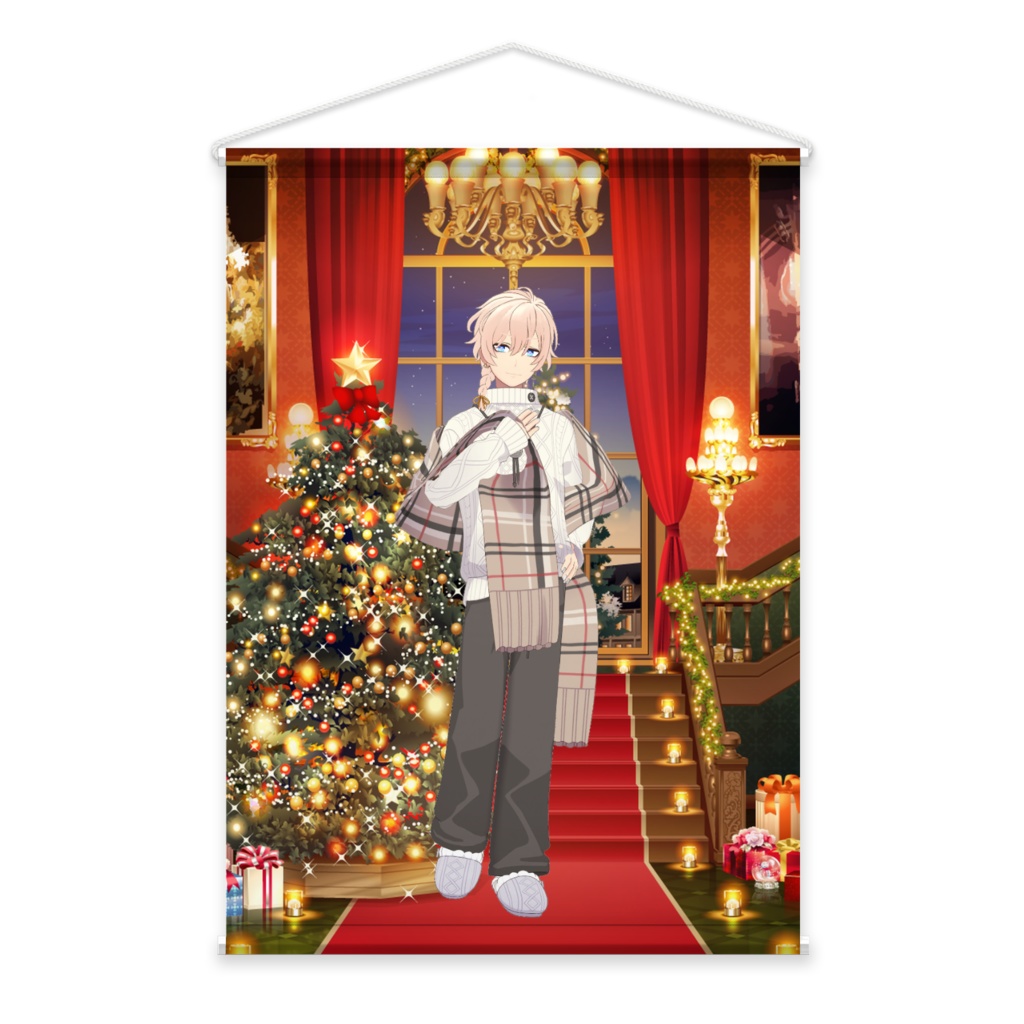 【夜烏くろめ】01月記念日-タペストリー-G1127