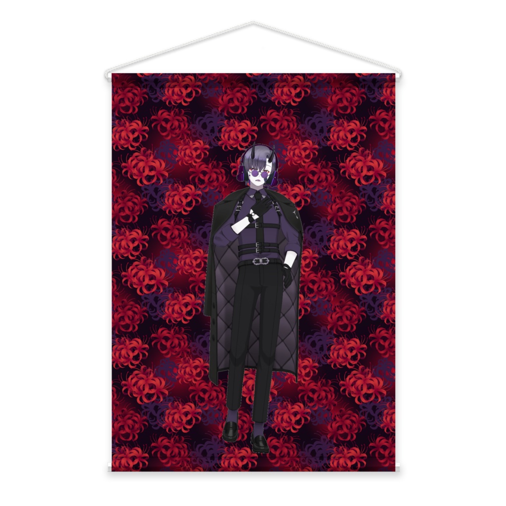 【天唄　紫音】01月記念日-タペストリー-G1087