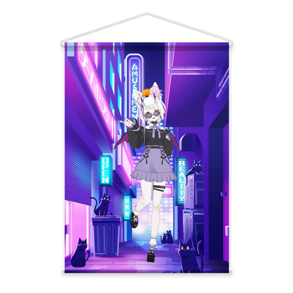 【天星 玲】01月記念日-タペストリー-G0784