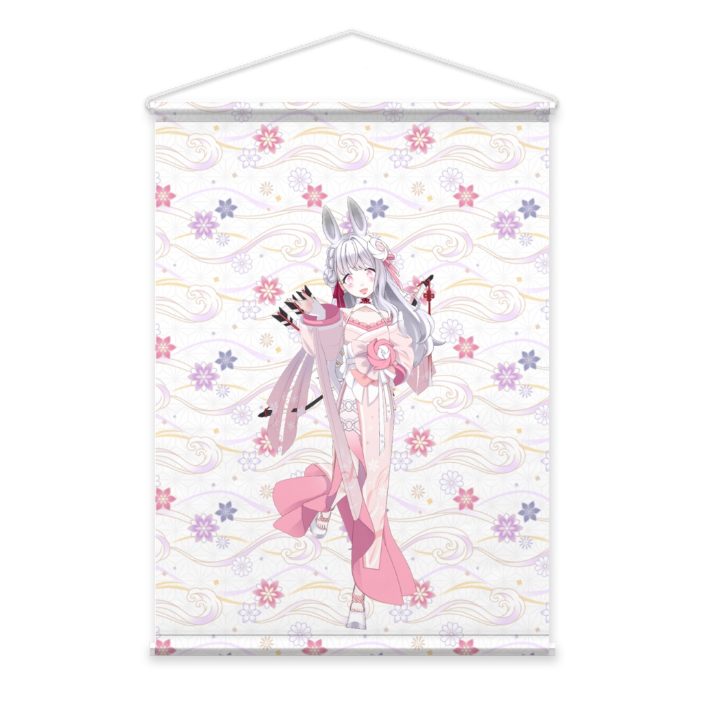 【天月そら】01月記念日-タペストリー-G0350