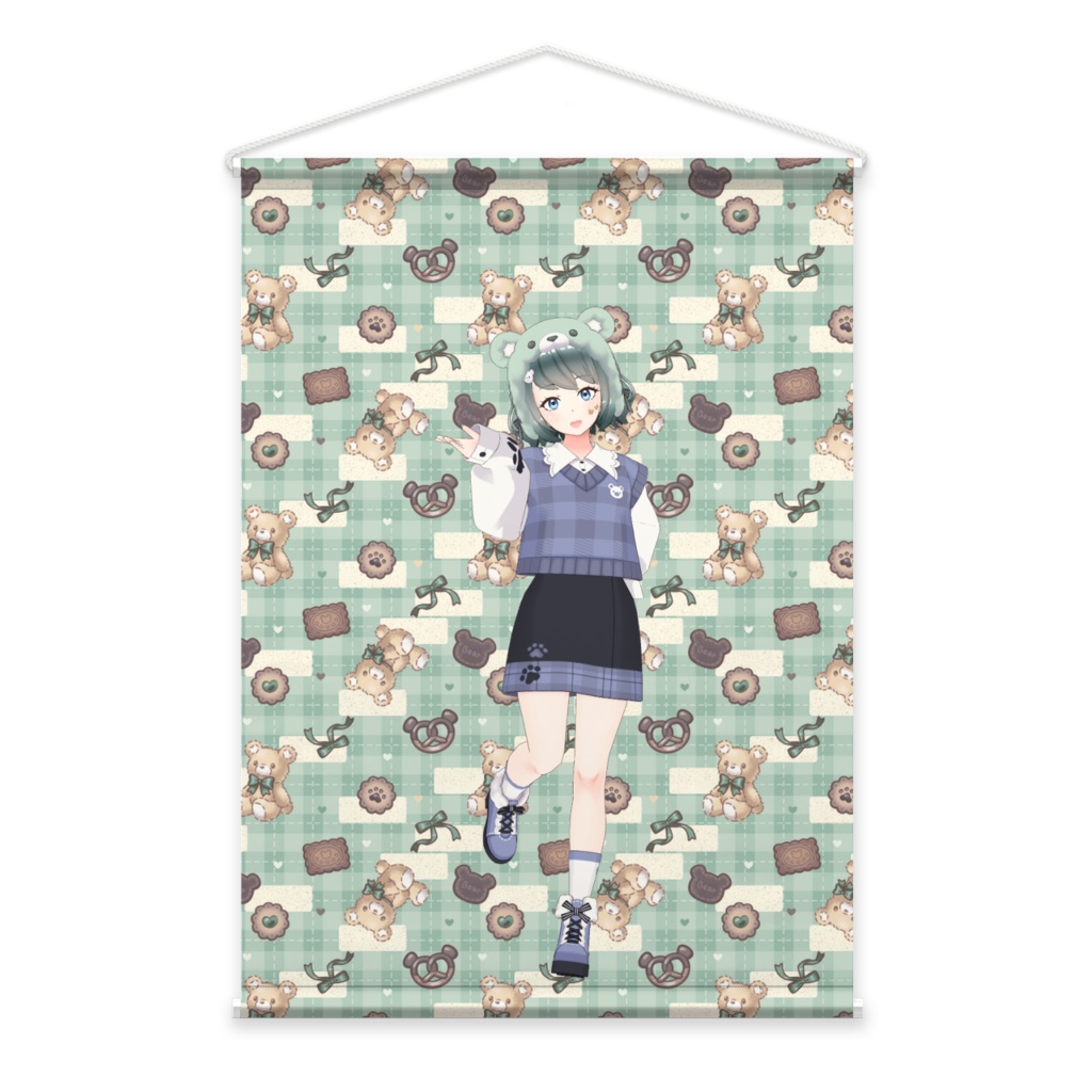 【天葱乃ゆう】01月記念日-タペストリー-G1147