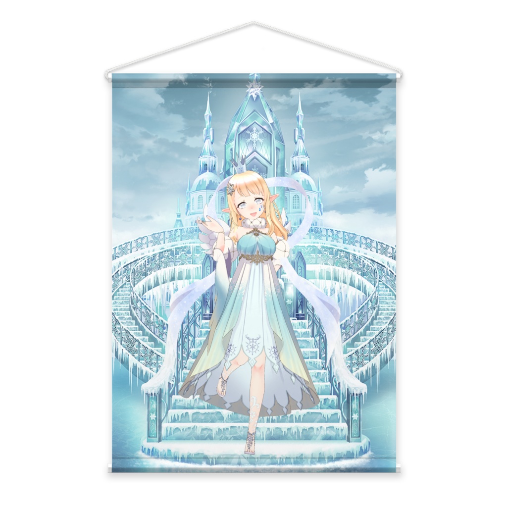 【姫星アリア】01月記念日-タペストリー-G0173