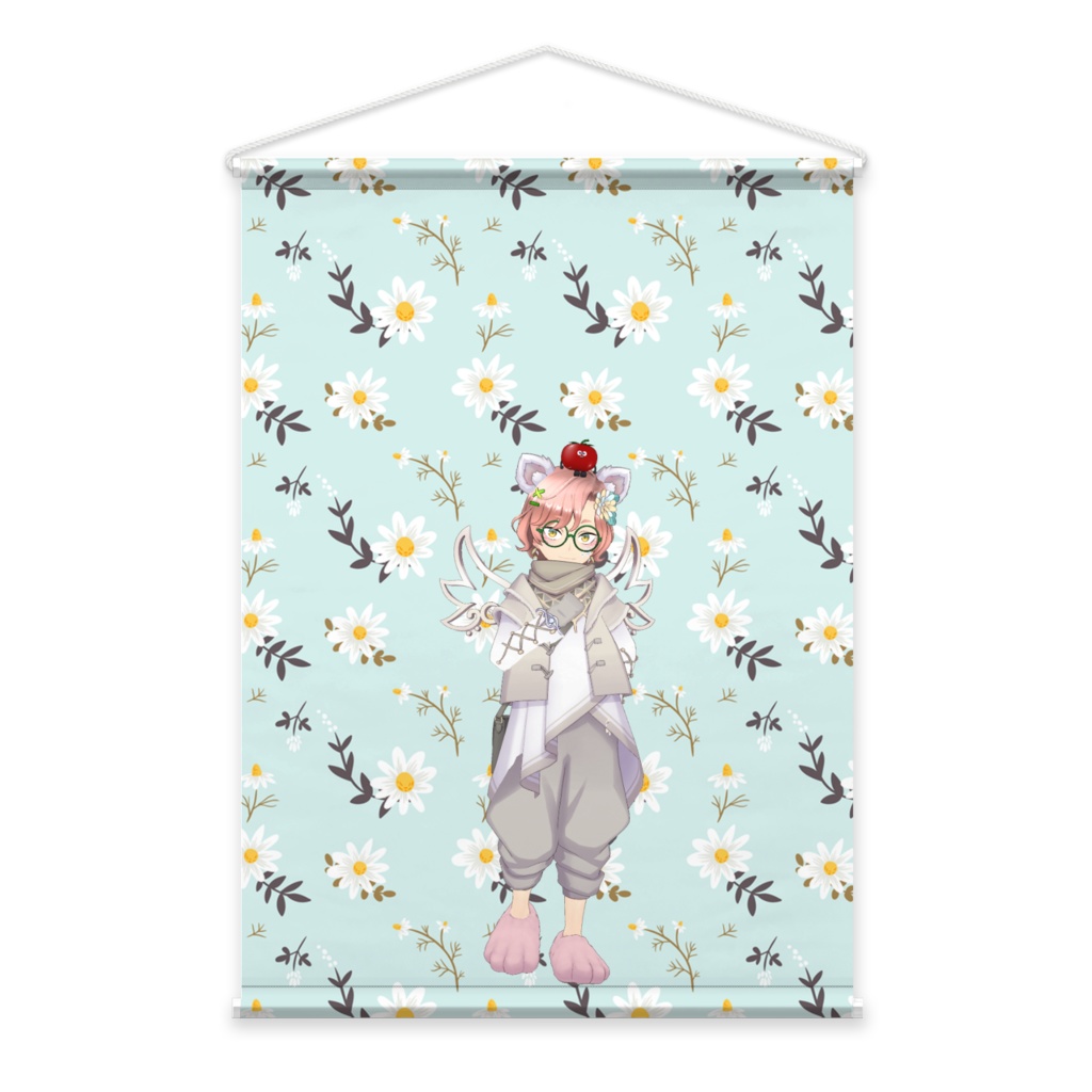 【宙真米ユデル(仮)】01月記念日-タペストリー-G1095