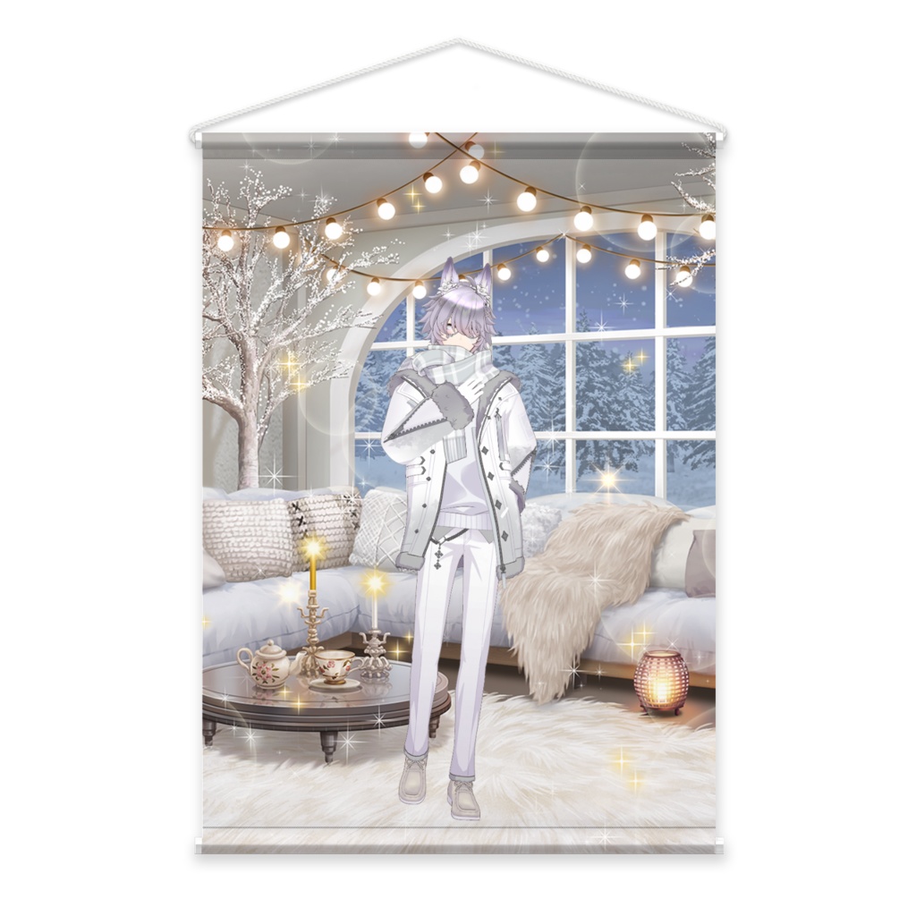 【宵待エル】01月記念日-タペストリー-G0297