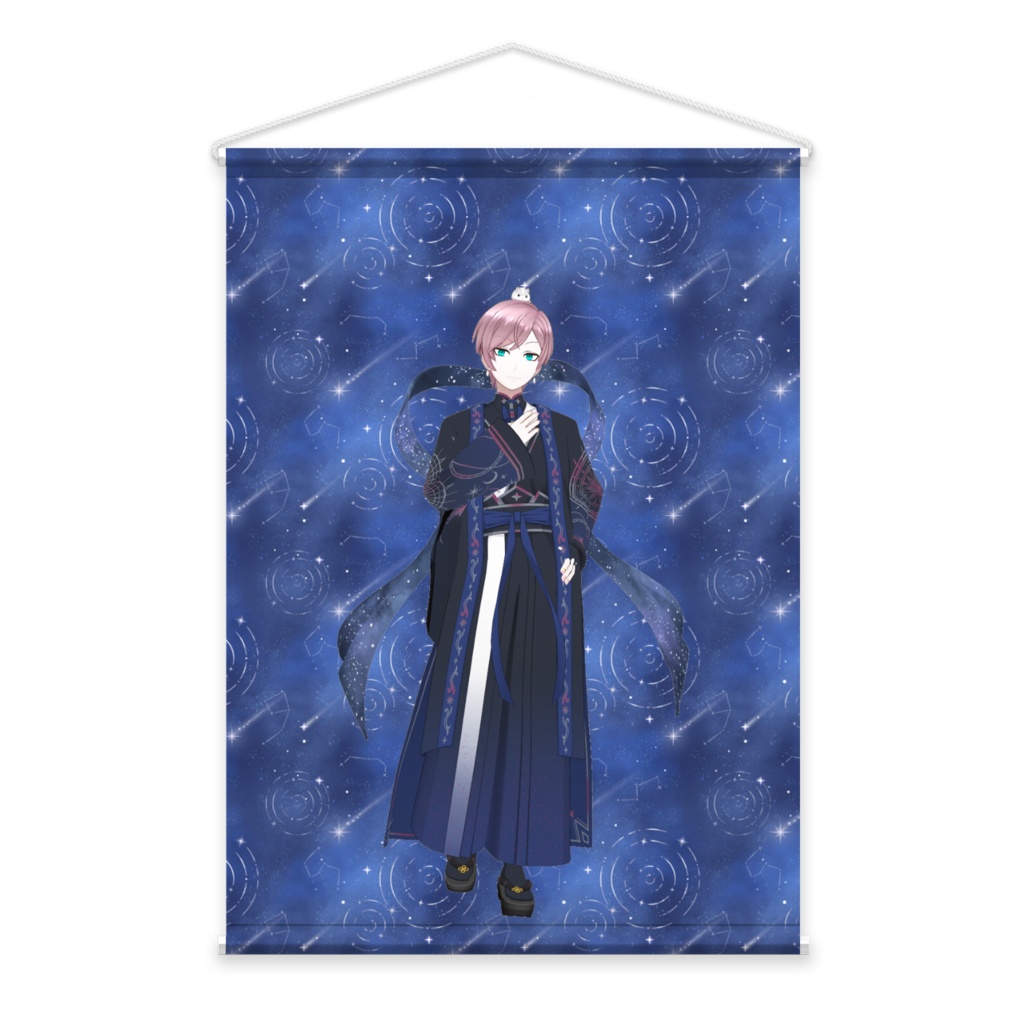 【宵月】01月記念日-タペストリー-G0625