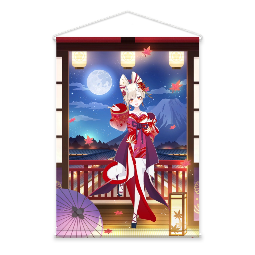 【惡ル亞我姫】01月記念日-タペストリー-G1124