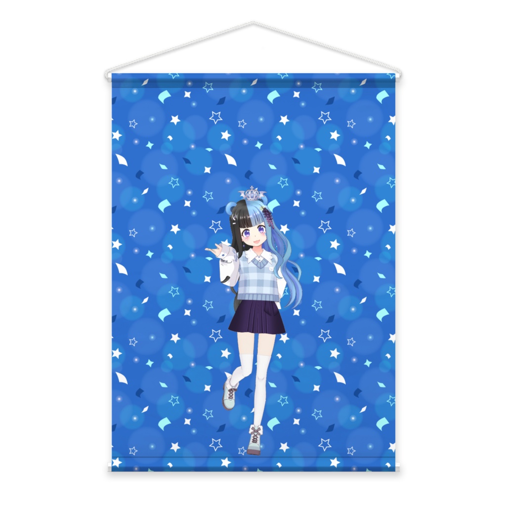 【愛瀬 百愛羽】01月記念日-タペストリー-G1125