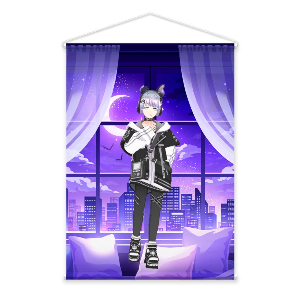 【昵魅なの ナジミナノ】01月記念日-タペストリー-G0511