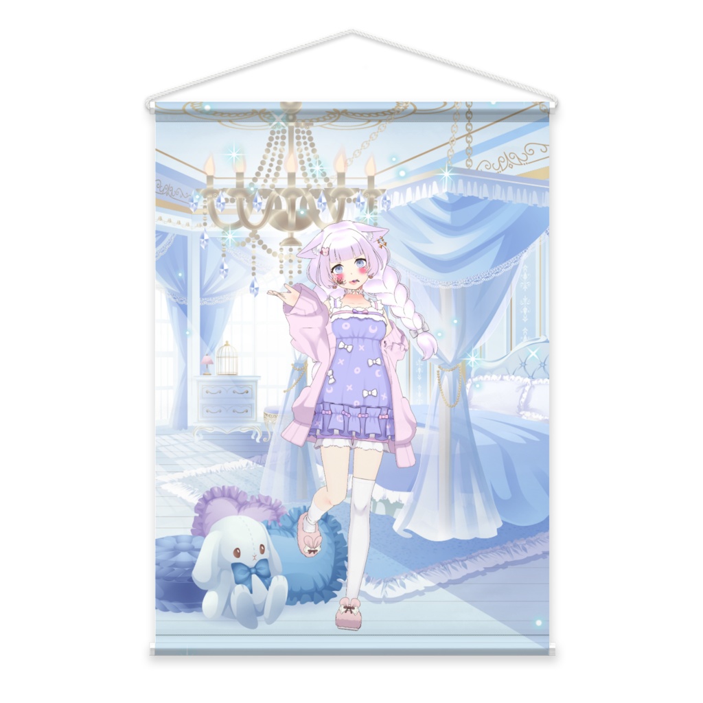 【暁美りぜ】01月記念日-タペストリー-G1090