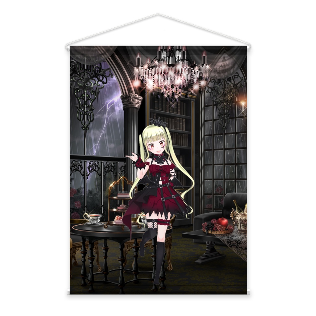 【月野うた】01月記念日-タペストリー-G0650