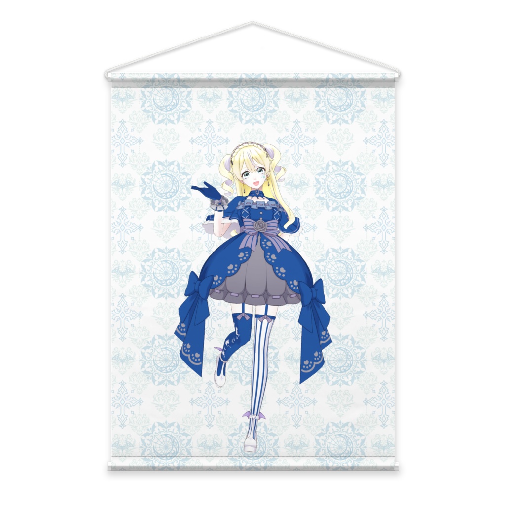 【朱月よる　生誕】01月記念日-タペストリー-G0156