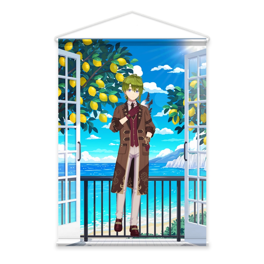 【栗須一座】01月記念日-タペストリー-G0715