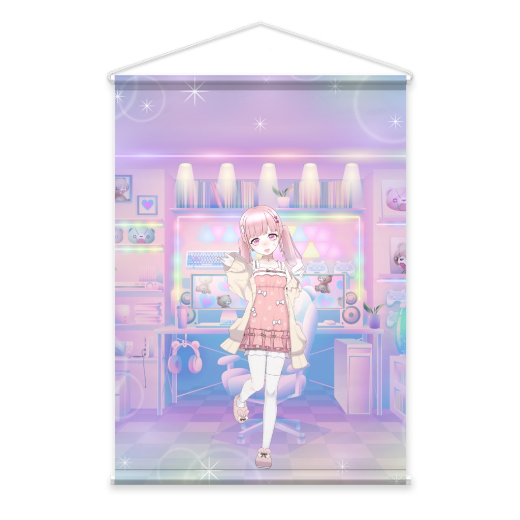 【桜癒 ふうか】01月記念日-タペストリー-G1120