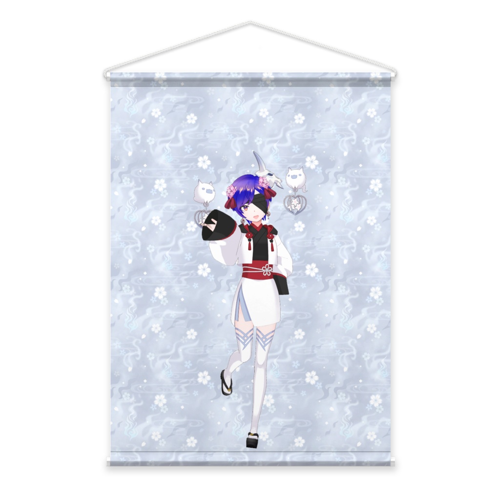 【歌緋メシル】01月記念日-タペストリー-G0909