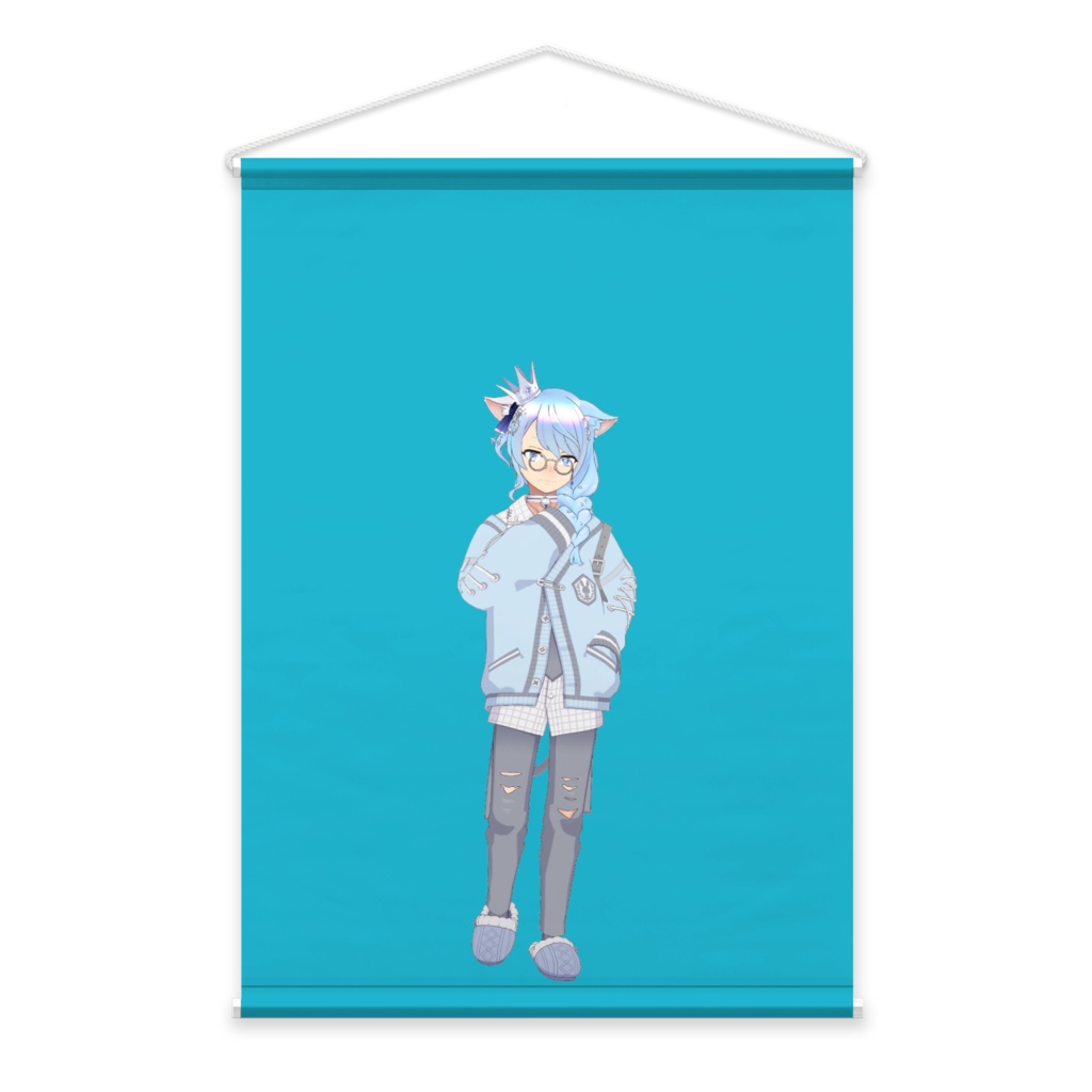 【水紋みかどまる】01月記念日-タペストリー-G0377