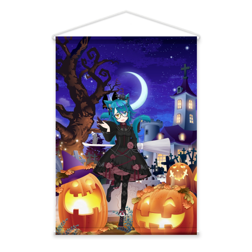 【水銀エメラ】01月記念日-タペストリー-G1056