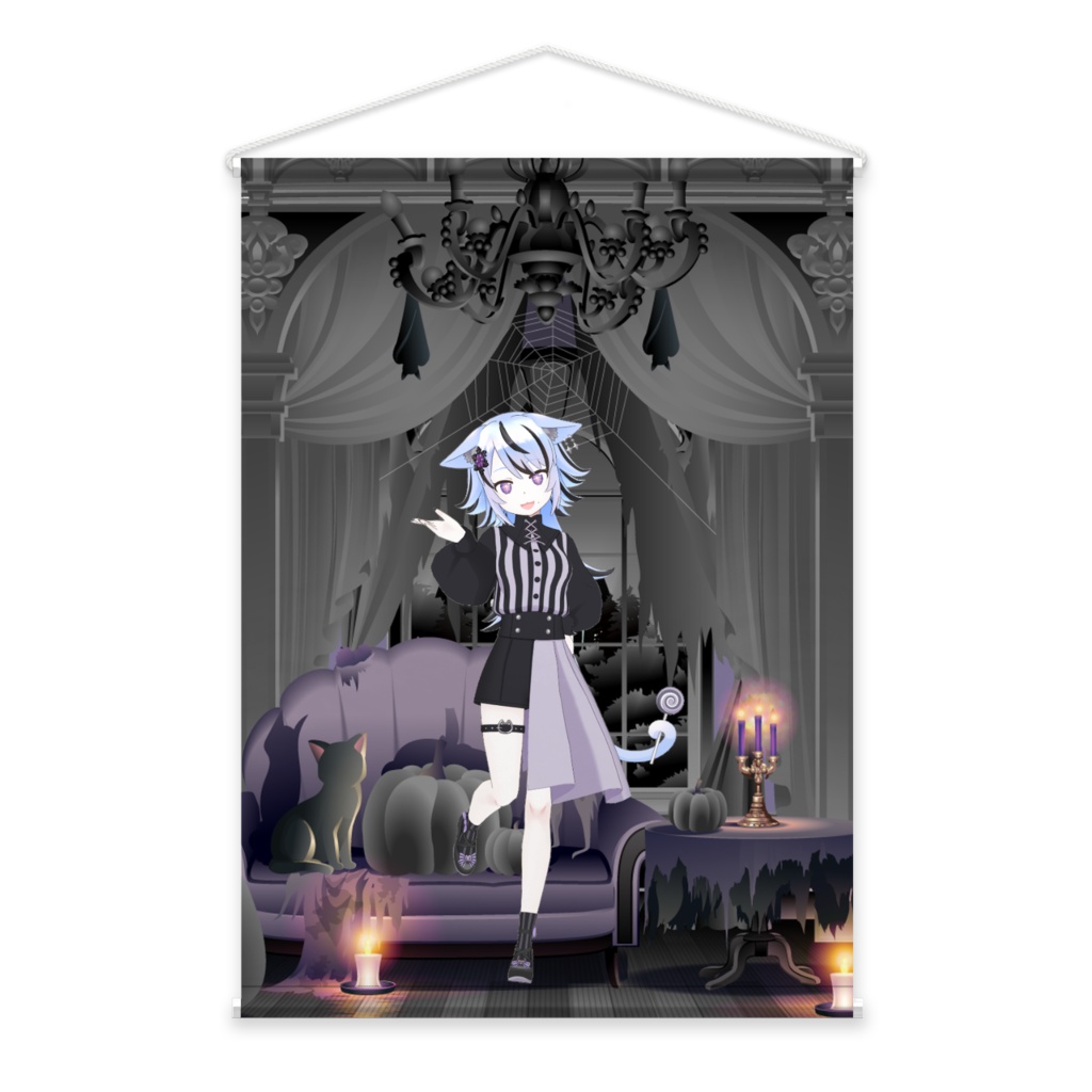 【氷刃さじゅ】01月記念日-タペストリー-G0094