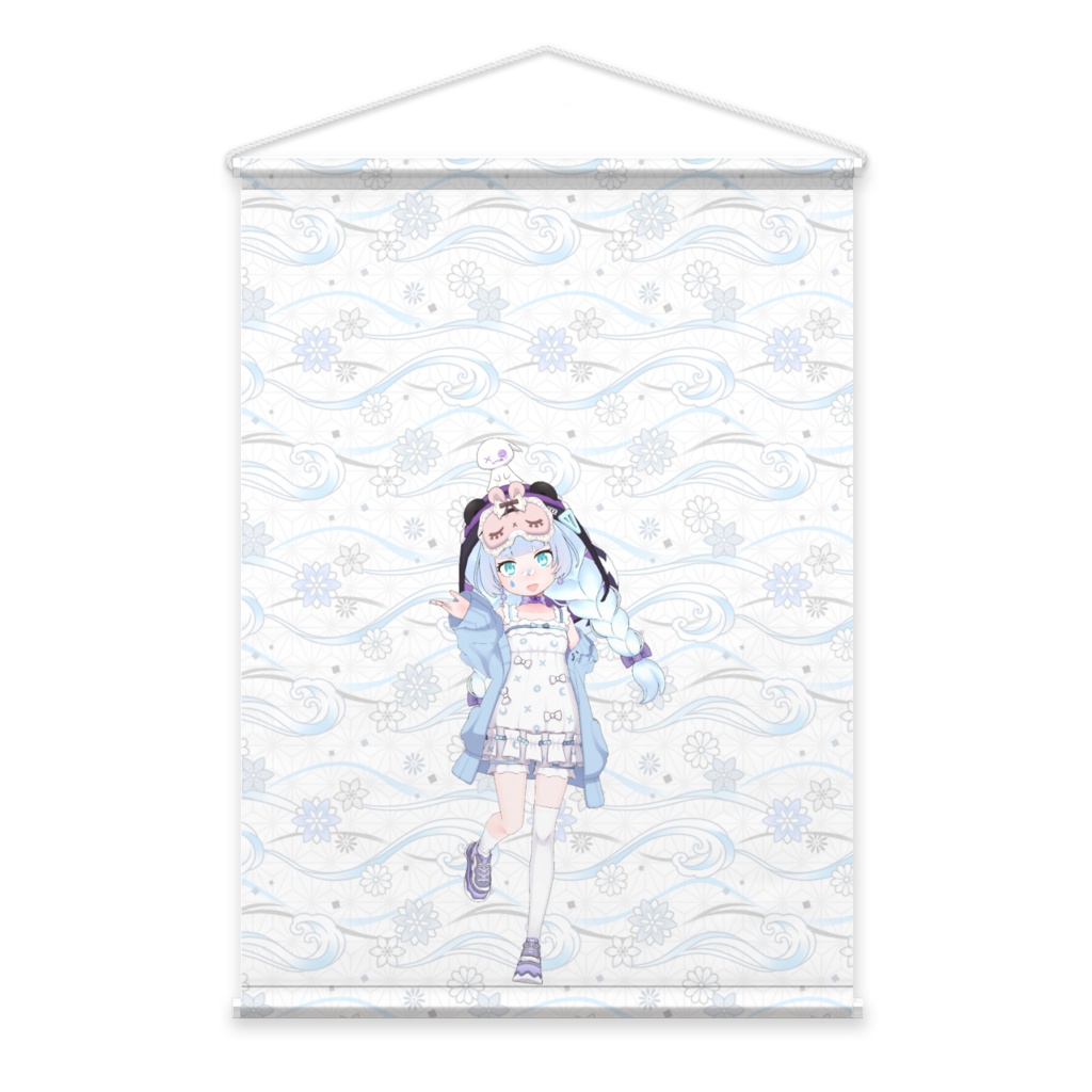 【汐姫 しおん】01月記念日-タペストリー-G0280