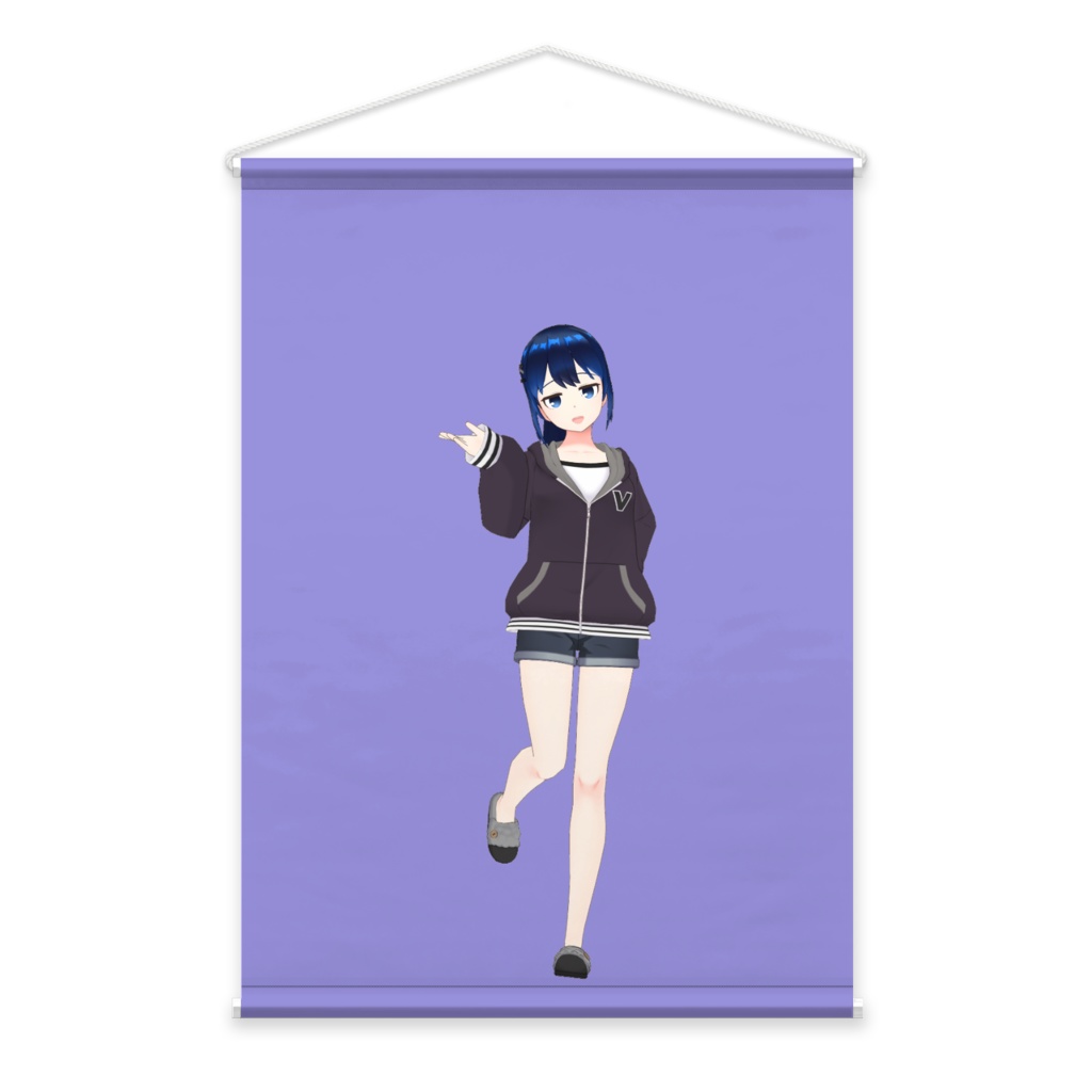 【浅葱夜】01月記念日-タペストリー-G0651