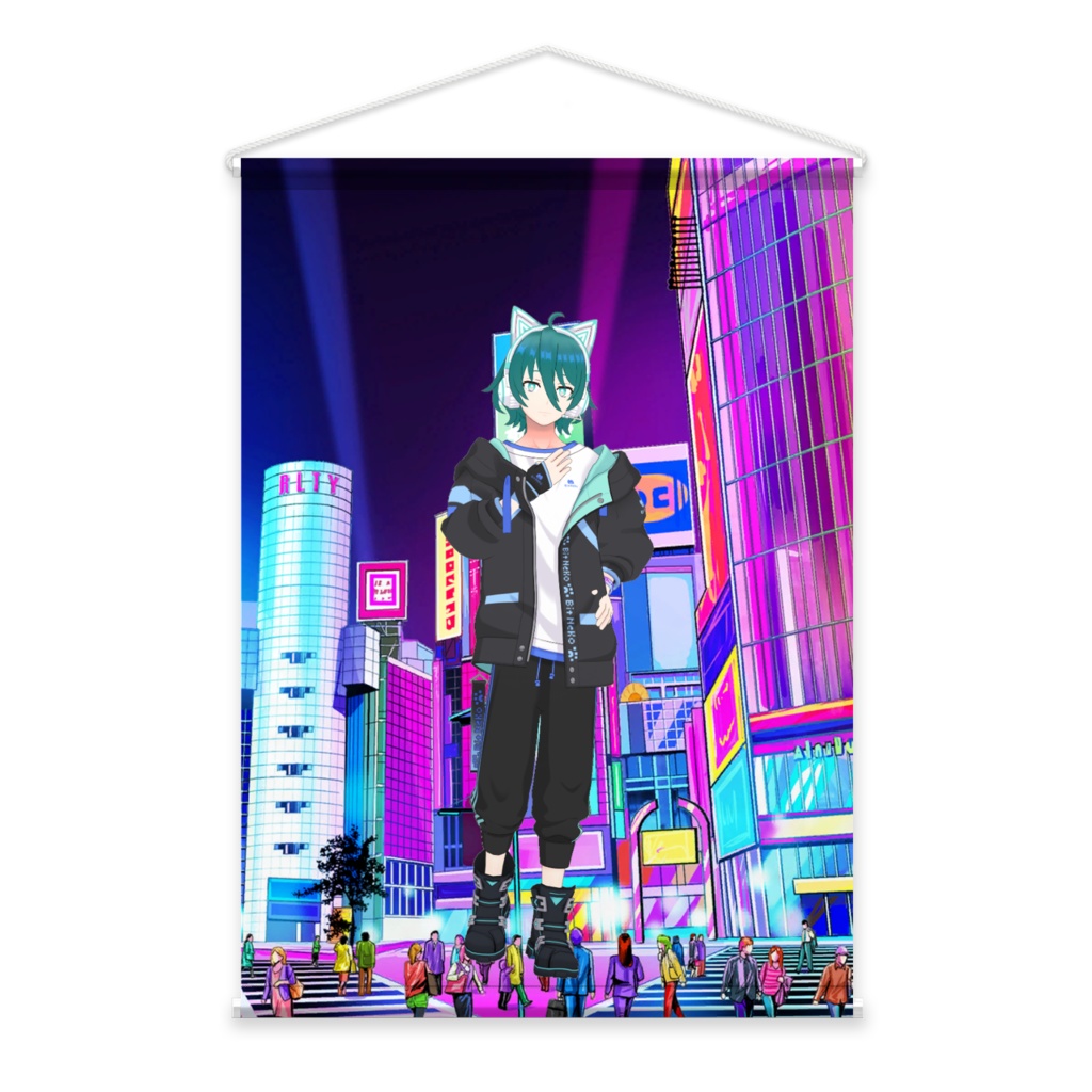 【浅葱裏】01月記念日-タペストリー-G0929