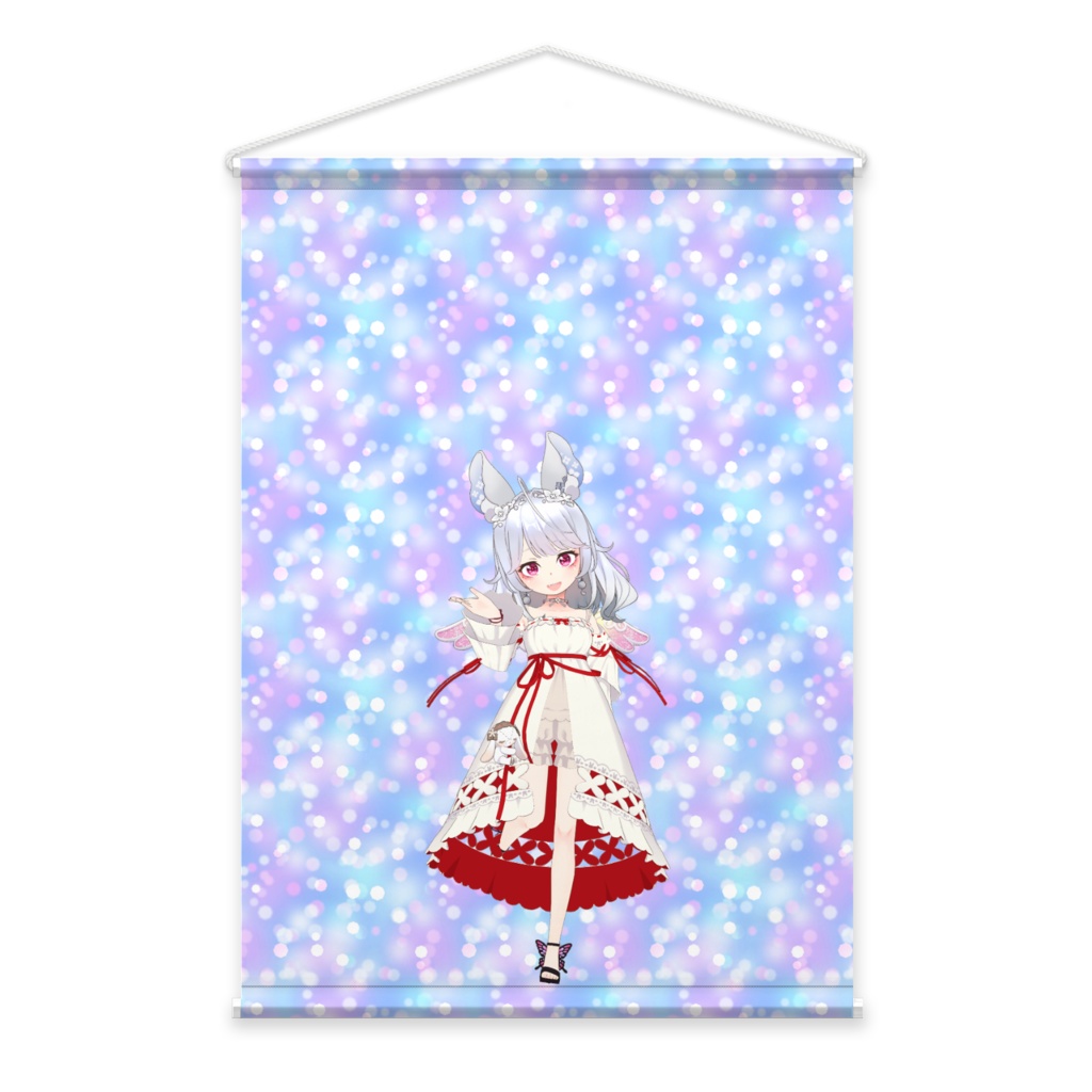 【渚紗 あーしゃ】01月記念日-タペストリー-G1153