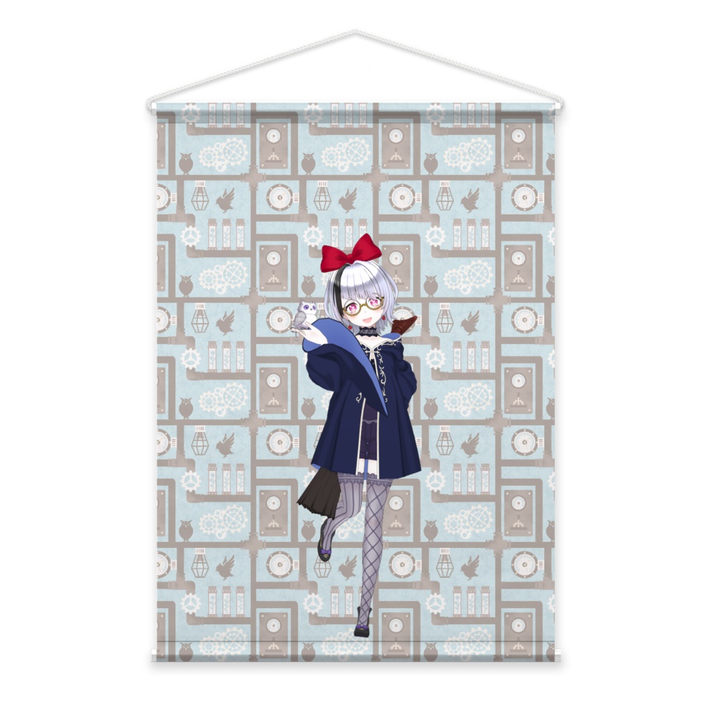 【湯屋ぺこり】01月記念日-タペストリー-G0544