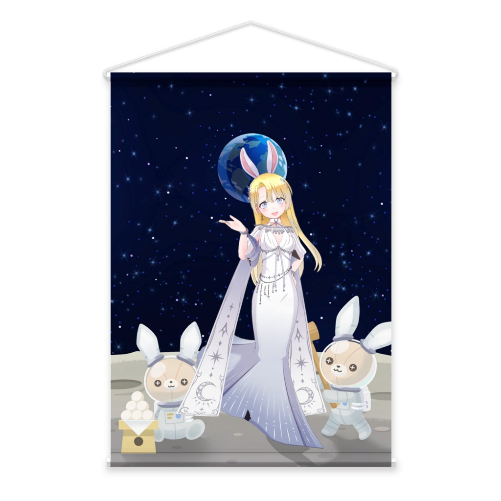 【満月 Mitsuki】01月記念日-タペストリー-G0953