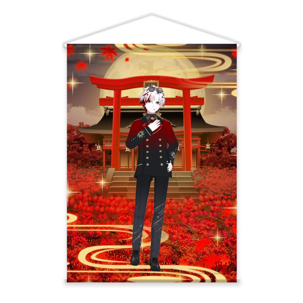 【焔ひのえ】01月記念日-タペストリー-G1016