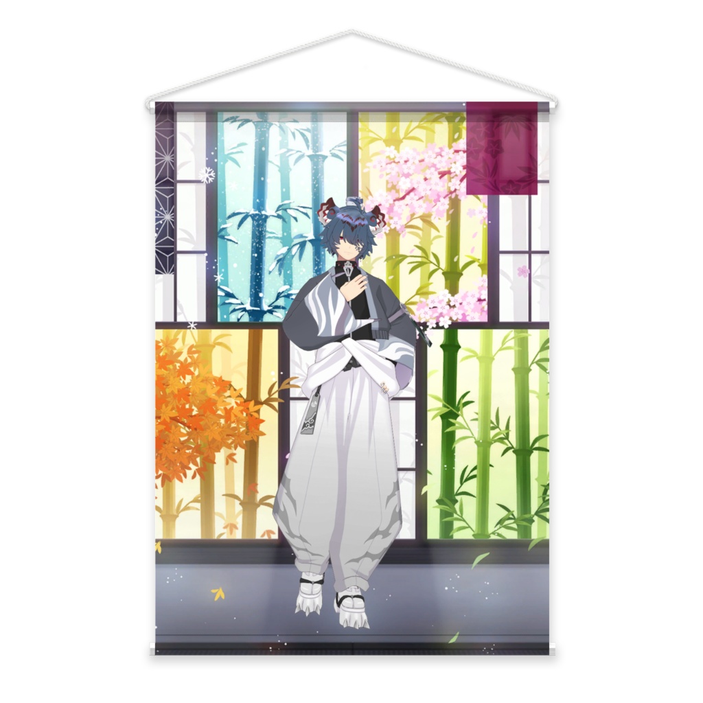 【牙城 ハク】01月記念日-タペストリー-G0636