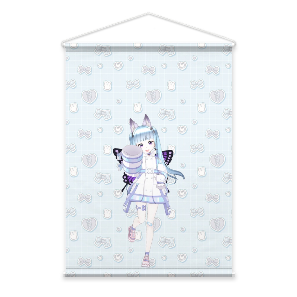 【犬小屋 れな】01月記念日-タペストリー-G0081