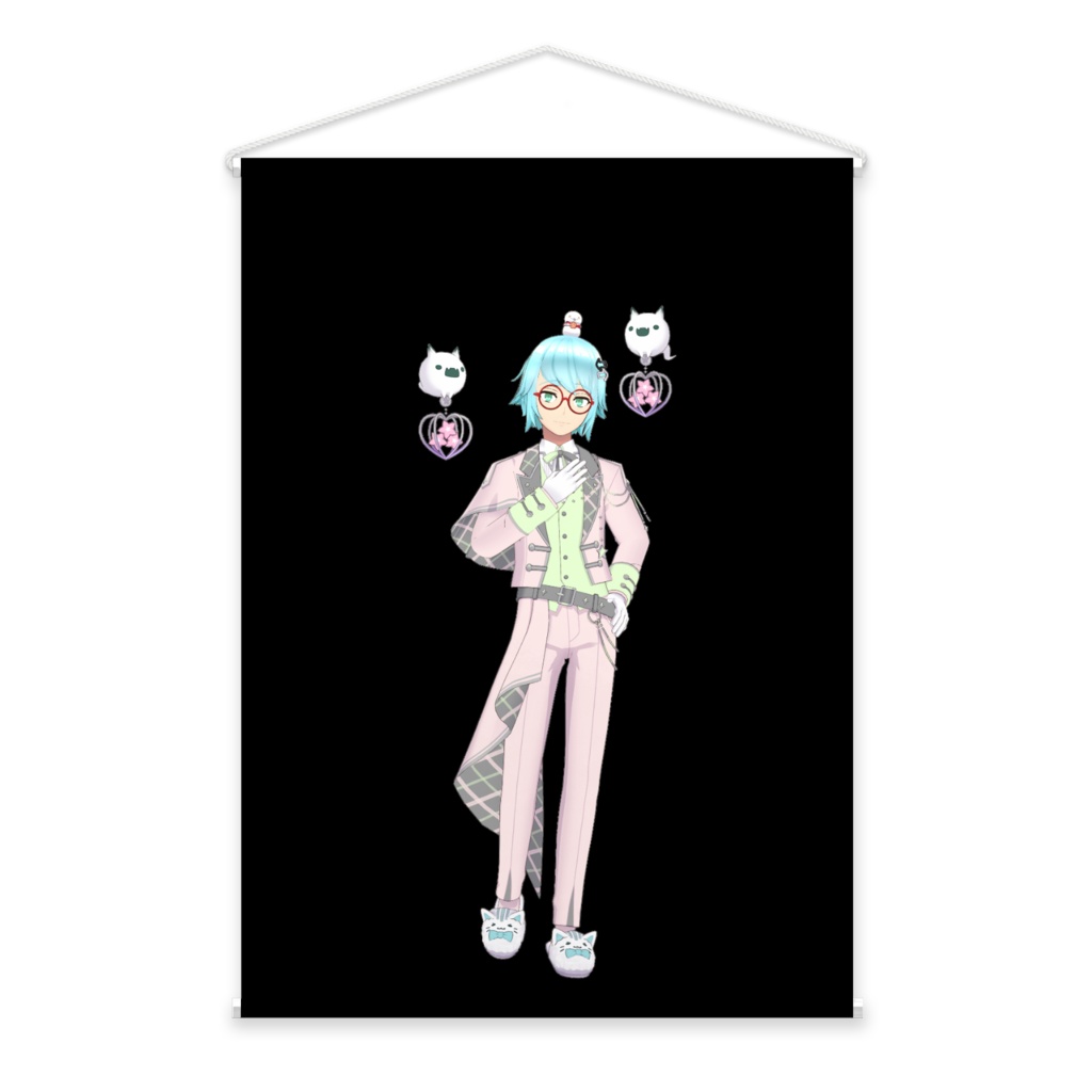 【犬野煌】01月記念日-タペストリー-G0536