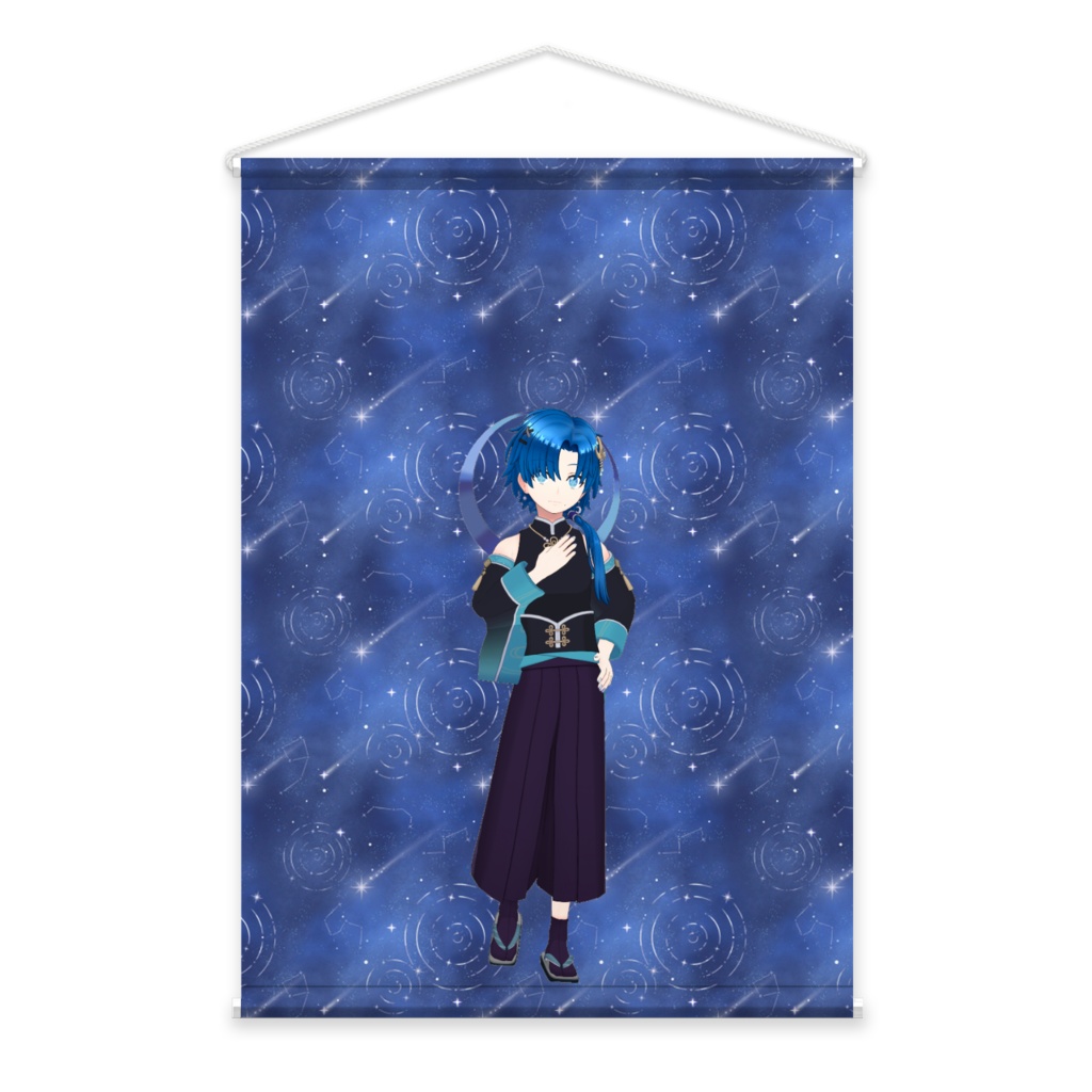 【狂夜 輪廻】01月記念日-タペストリー-G0602