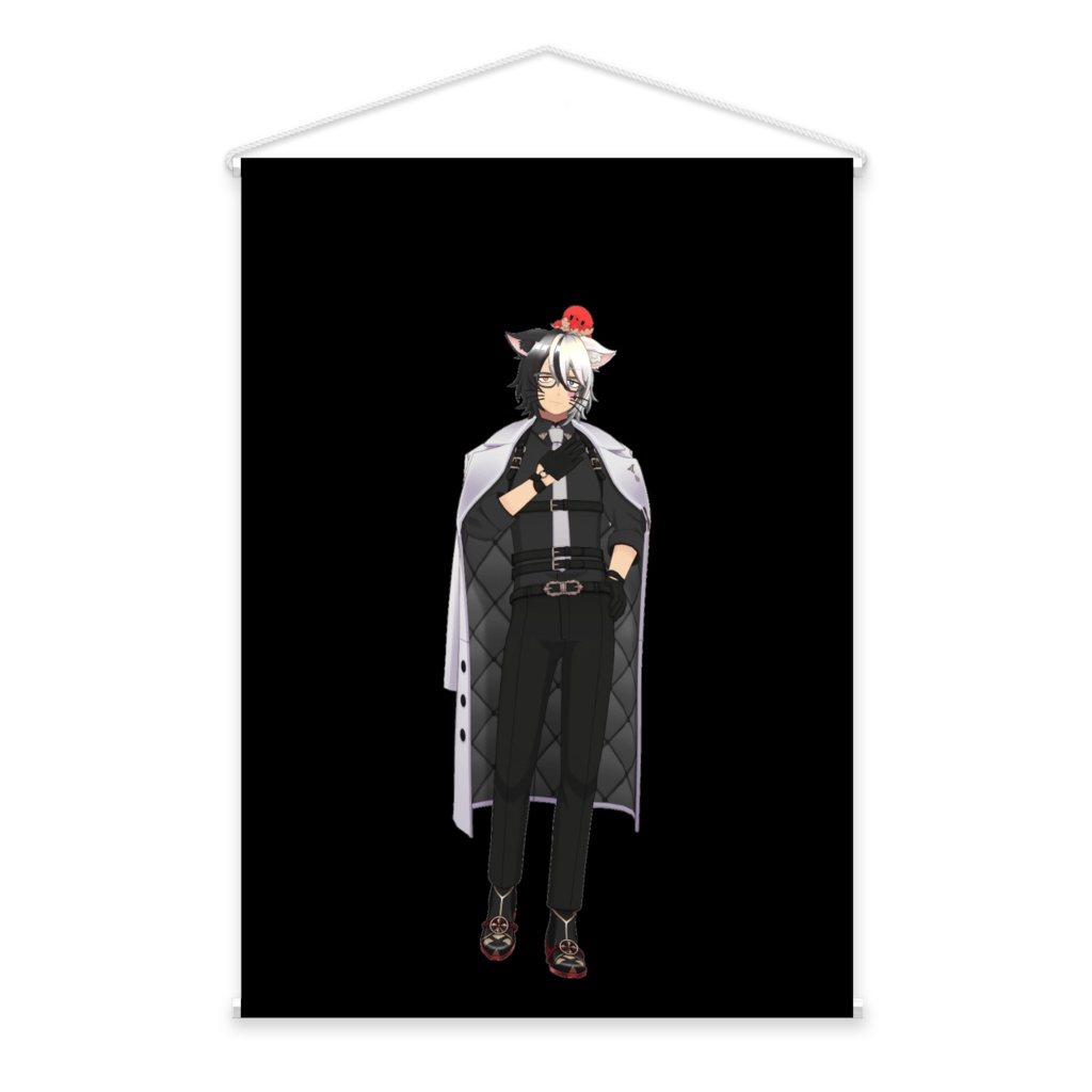 【猫さん】01月記念日-タペストリー-G0765