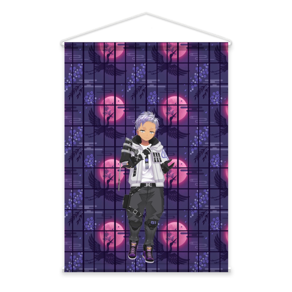 【猫田 希矢都】01月記念日-タペストリー-G1208