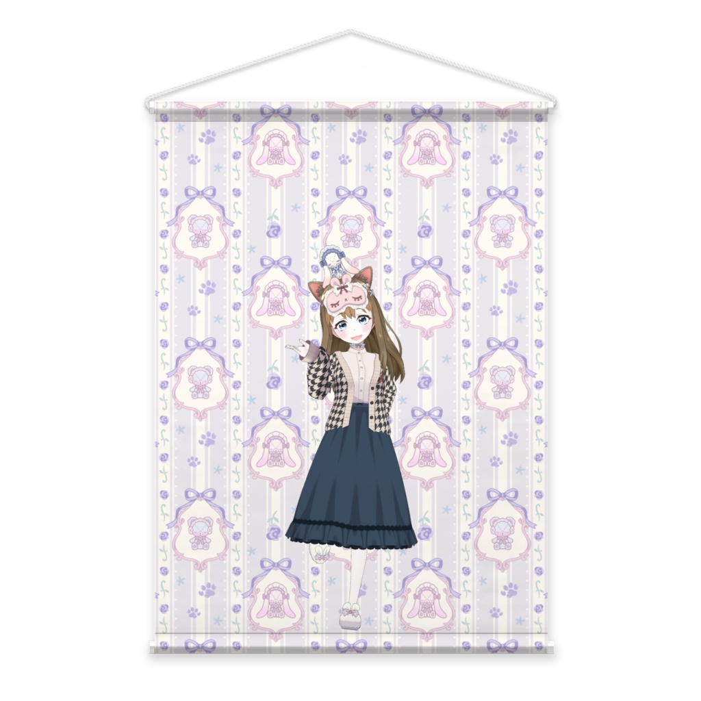 【猫野ペンペン】01月記念日-タペストリー-G0197