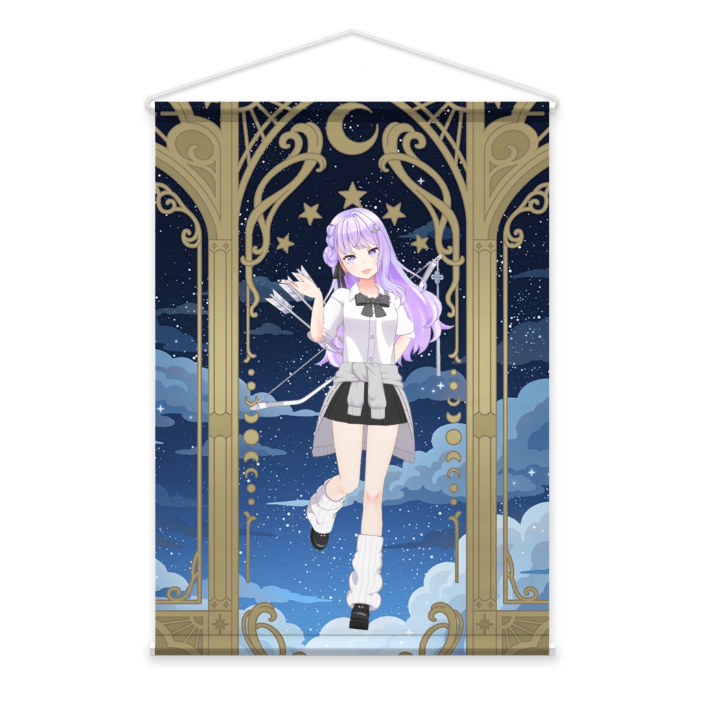 【琥珀レオ】01月記念日-タペストリー-G0580