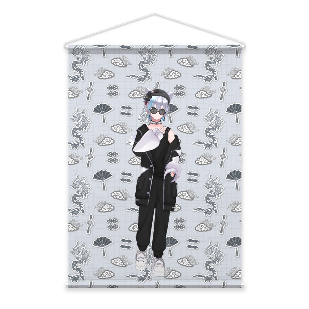 【白昼夢[N1-N@]】01月記念日-タペストリー-G0327