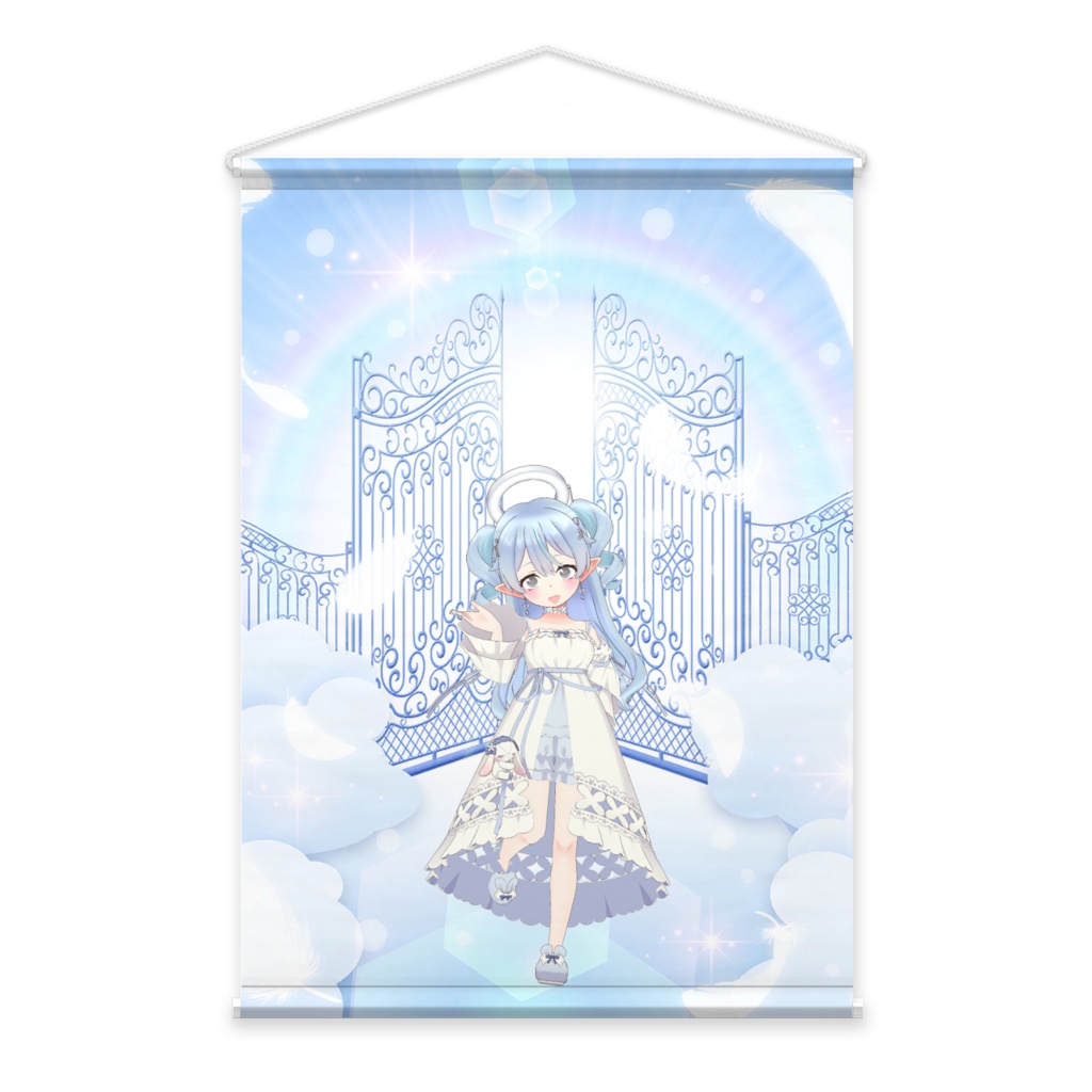 【白餅まちゅり】01月記念日-タペストリー-G0672