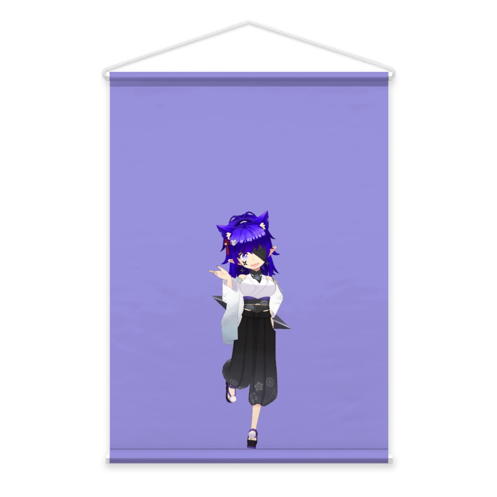 【皇みい@忍ばない忍者】01月記念日-タペストリー-G0546