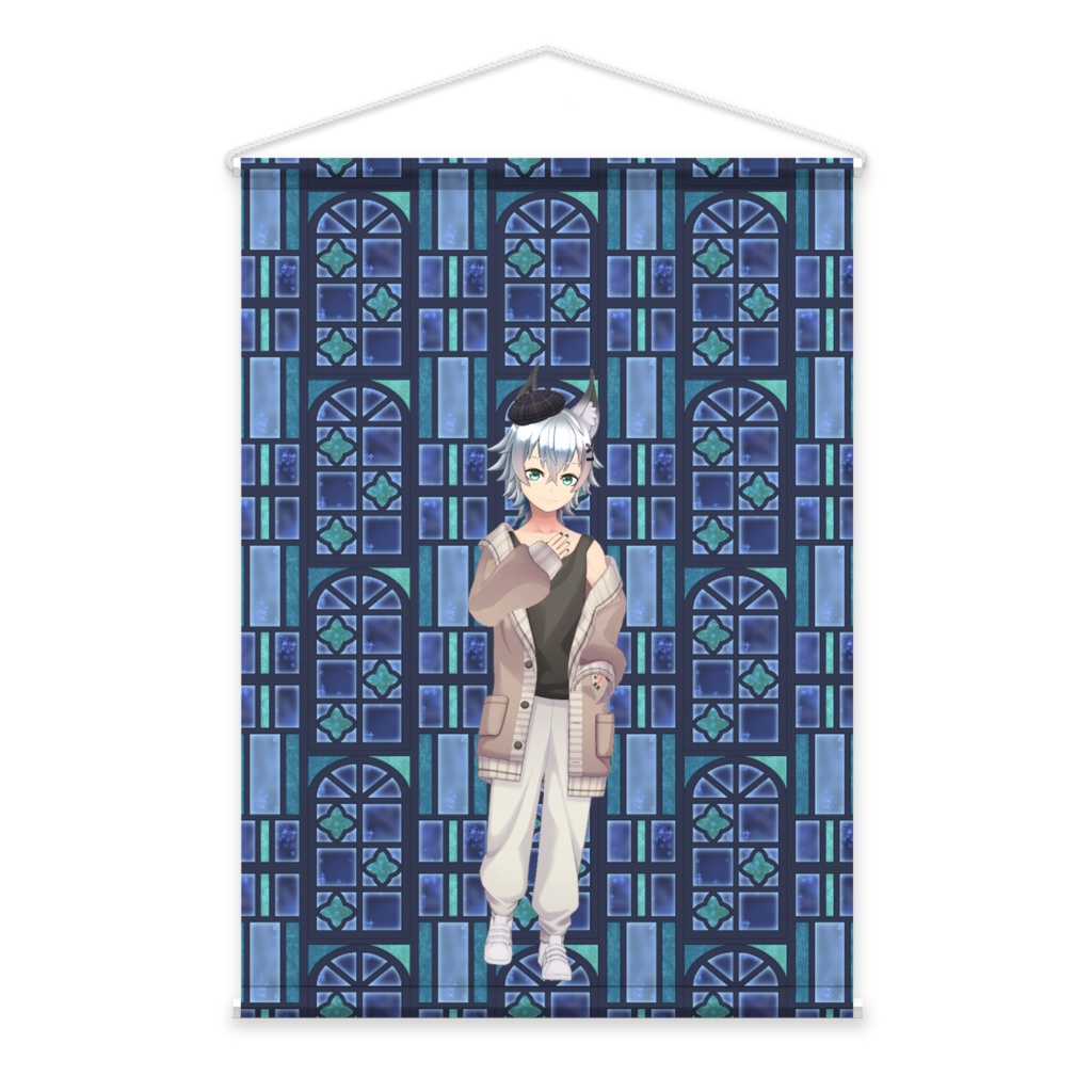 【睦月 りすい】01月記念日-タペストリー-G1186