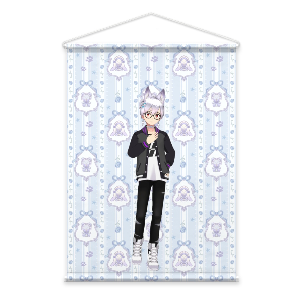 【神雷コウ】01月記念日-タペストリー-G0402