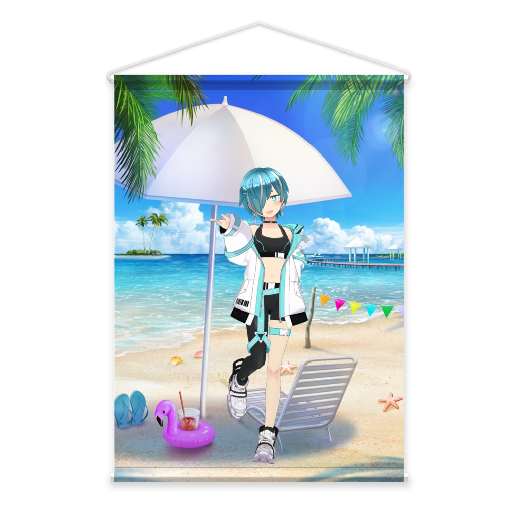 【神平むつ】01月記念日-タペストリー-G0465